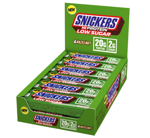 Snickers - Low Sugar HAZELNUT High Protein Bar - Riegel 57g