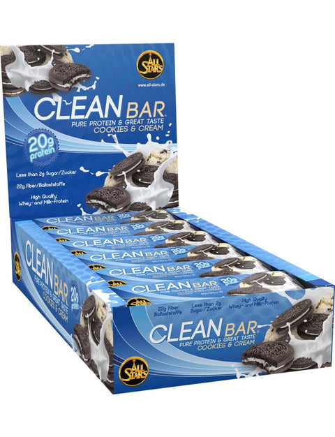 All-Stars Clean Bar - Low Sugar Protein Riegel 60g