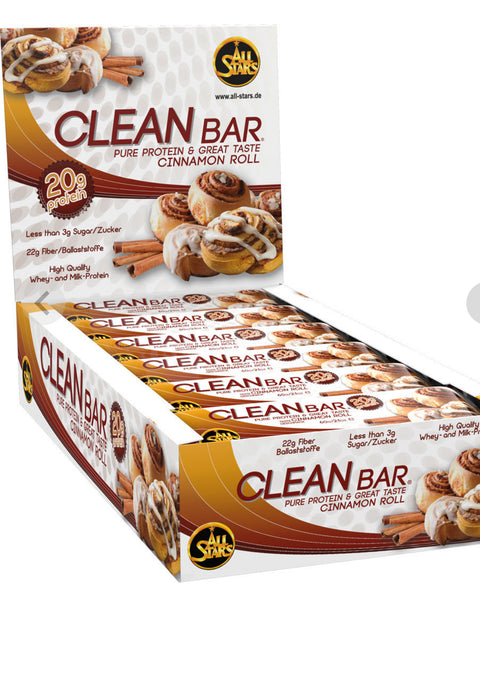 All-Stars Clean Bar - Low Sugar Protein Riegel 60g