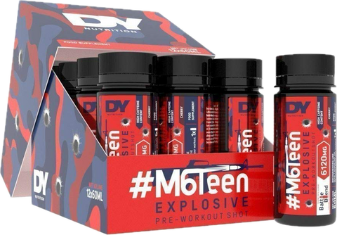 DY Nutrition M6Teen Prewokrout Shots