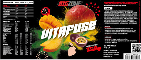 Big Zone Vitafuse 750g Dose