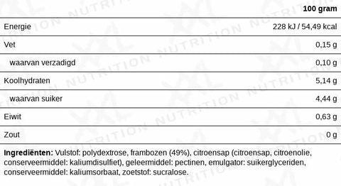 XXL Nutrition
Light Fruchtaufstrich - 235 gram